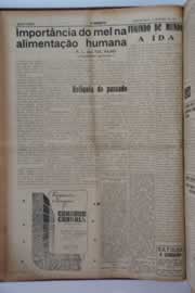 Página do jornal O Nordeste de maio de 1954