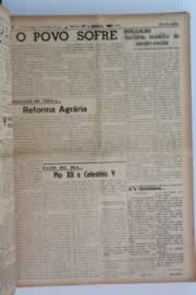 Página do jornal O Nordeste de maio de 1954