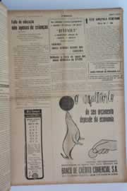 Página do jornal O Nordeste de junho de 1954