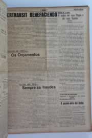 Página do jornal O Nordeste de junho de 1954