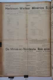 Página do jornal O Nordeste de junho de 1954