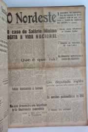 Página do jornal O Nordeste de junho de 1954