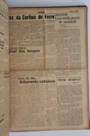 Página do jornal O Nordeste de julho de 1954