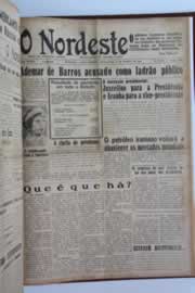 Página do jornal O Nordeste de outubro de 1954