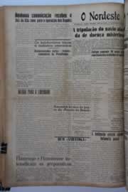 Página do jornal O Nordeste de outubro de 1954
