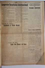 Página do jornal O Nordeste de janeiro de 1955