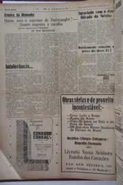 Página do jornal O Nordeste de janeiro de 1955