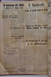 Página do jornal O Nordeste de janeiro de 1955
