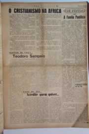 Página do jornal O Nordeste de janeiro de 1955