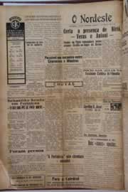 Página do jornal O Nordeste de março de 1955