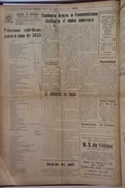 Página do jornal O Nordeste de março de 1955