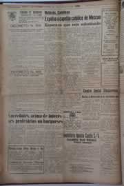 Página do jornal O Nordeste de março de 1955