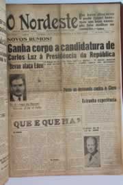 Página do jornal O Nordeste de março de 1955