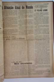 Página do jornal O Nordeste de março de 1955