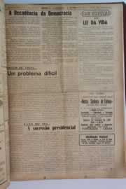 Página do jornal O Nordeste de abril de 1955