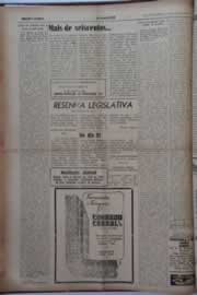 Página do jornal O Nordeste de maio de 1955