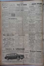 Página do jornal O Nordeste de maio de 1955