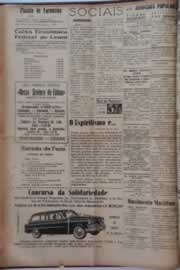 Página do jornal O Nordeste de maio de 1955