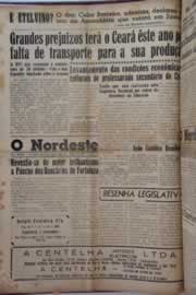 Página do jornal O Nordeste de maio de 1955