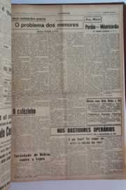 Página do jornal O Nordeste de maio de 1955