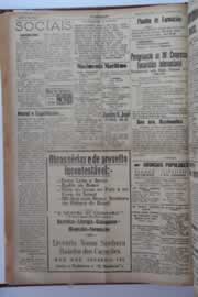 Página do jornal O Nordeste de maio de 1955