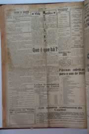 Página do jornal O Nordeste de maio de 1955