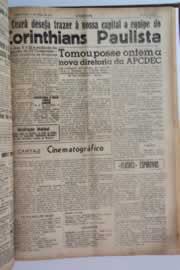 Página do jornal O Nordeste de maio de 1955