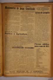 Página do jornal O Nordeste de junho de 1955