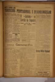 Página do jornal O Nordeste de junho de 1955