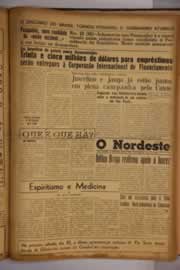 Página do jornal O Nordeste de junho de 1955