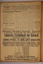 Página do jornal O Nordeste de junho de 1955