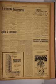 Página do jornal O Nordeste de junho de 1955