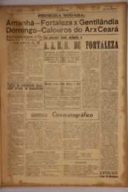 Página do jornal O Nordeste de julho de 1955