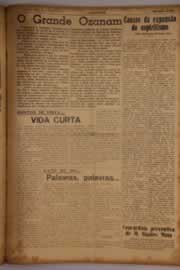 Página do jornal O Nordeste de julho de 1955