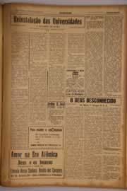 Página do jornal O Nordeste de julho de 1955