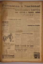 Página do jornal O Nordeste de julho de 1955