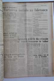 Página do jornal O Nordeste de agosto de 1955