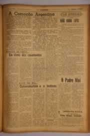Página do jornal O Nordeste de setembro de 1955