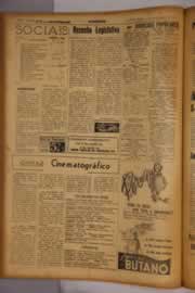 Página do jornal O Nordeste de setembro de 1955