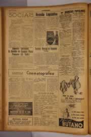 Página do jornal O Nordeste de setembro de 1955