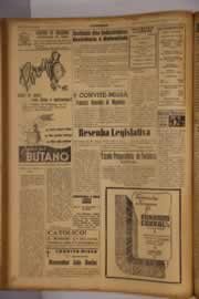 Página do jornal O Nordeste de setembro de 1955