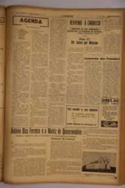 Página do jornal O Nordeste de setembro de 1955