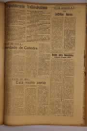 Página do jornal O Nordeste de setembro de 1955