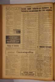 Página do jornal O Nordeste de setembro de 1955