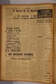 Página do jornal O Nordeste de setembro de 1955