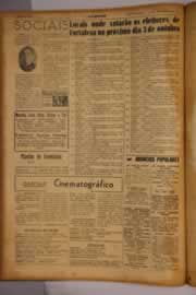 Página do jornal O Nordeste de setembro de 1955