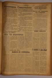 Página do jornal O Nordeste de setembro de 1955