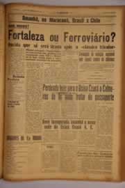 Página do jornal O Nordeste de setembro de 1955