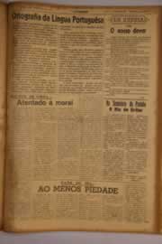 Página do jornal O Nordeste de setembro de 1955