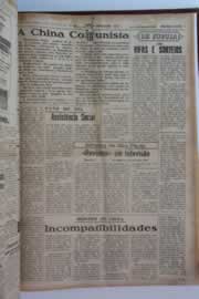 Página do jornal O Nordeste de outubro de 1955